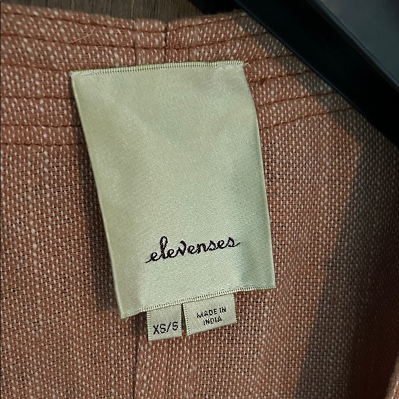 Elevenses Textured Rust Cardigan - Picture 2 of 3